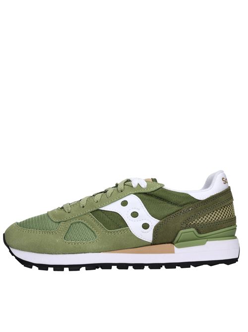 Sneakers modello SHADOW ORIGINAL in camoscio e tessuto SAUCONY | SHADOW ORIGINAL UVERDE-BIANCO